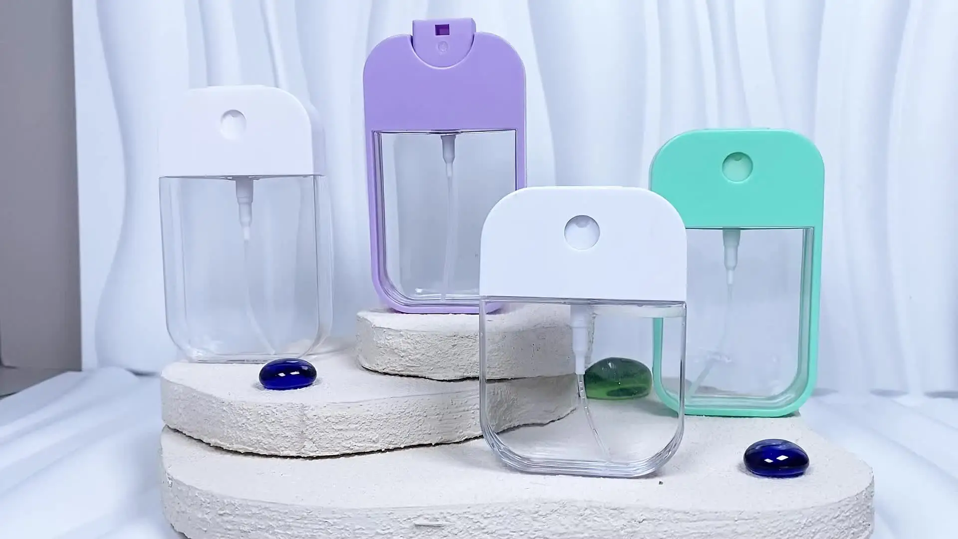 Portable Small Plastic Card Perfume and Hand Sanitizer Alcohol