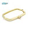 Wholesale fashion hardware lock new metal bag accessories purse bag frame clamshell purse frame metal purse frame