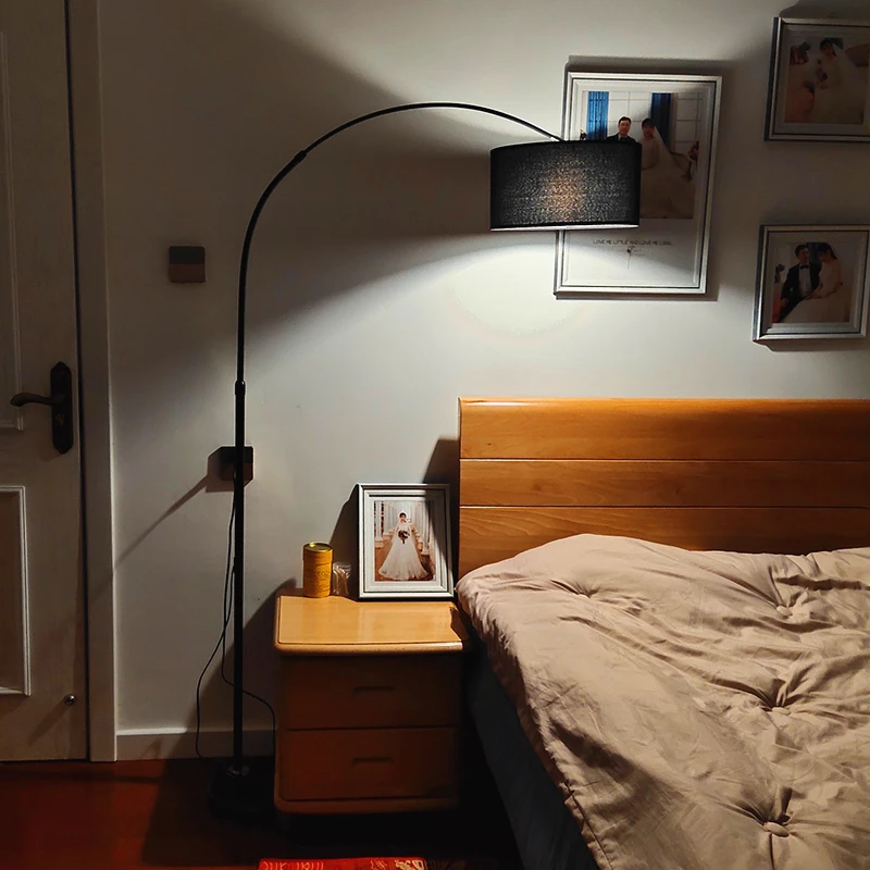 Long Arm Tall Standing Luxury Home Decorative Loft Industrial Vintage Floor Lamp for Living Room Bedroom