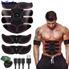 Abs Trainer Abdominal Belt, EMS Muscle Stimulator with LCD Display & USB Rechargeable,Ab Belt Toning Gym Workout Machine
