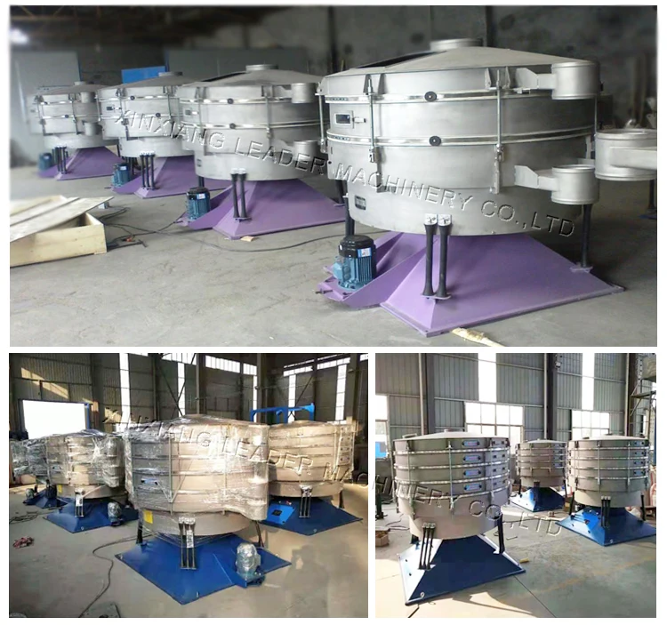 circular tumbler vibrating screen separator for Barite powder