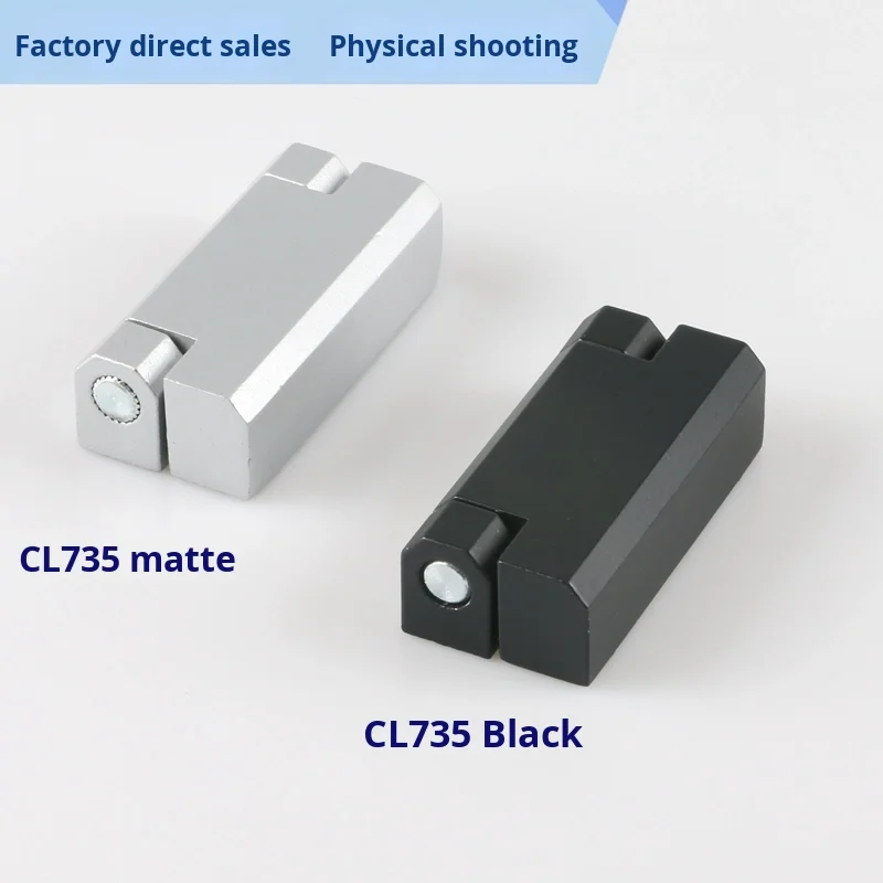 CL735 Surface-Mounted Cabinet Door Hinge 6000 Series Alloy Cutting Process Electrical Box Instrument Control details