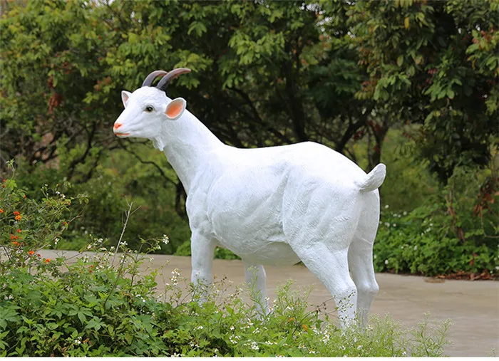 life size resin sheep