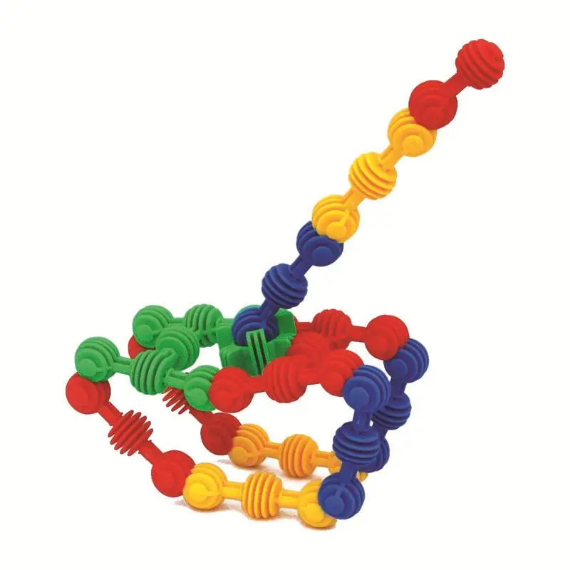 智能发展明亮的颜色 tpr 连接玩具儿童塑料玩具