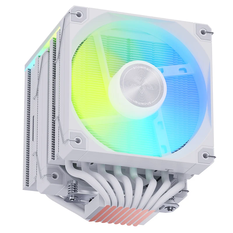SNOWMAN MT880-V4 8-Pipe ARGB Copper Heatsink Radiator for AMD