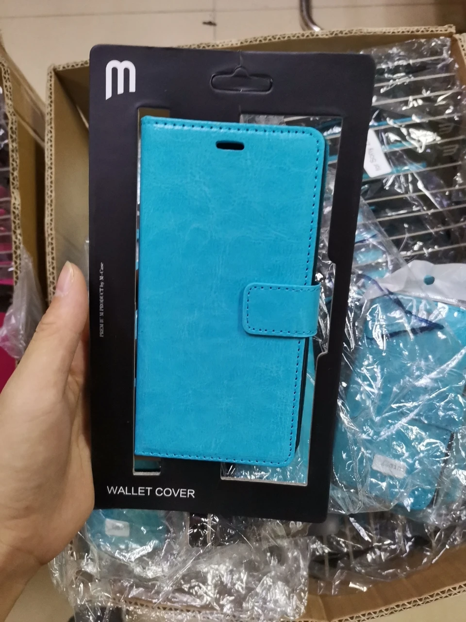 Stock Clearance Big Sale Upgraded Quality Crazy Horse Wallet Cover Leather Case for Huawei P10 Honor/for Galaxy/for iPhone 6/7/8