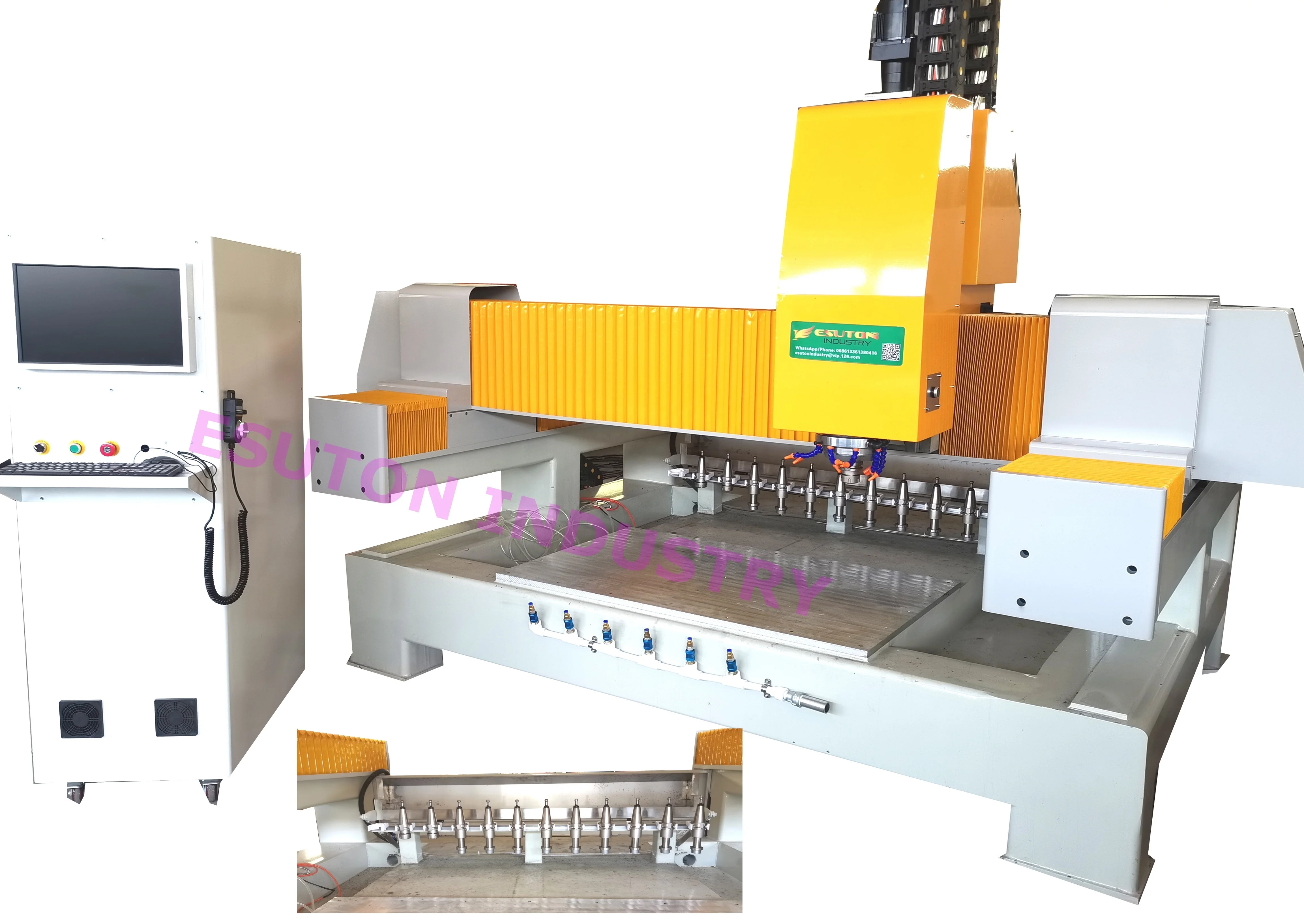 Manual Stone Sink Cutting Machine Granite Marble Quartz Stone