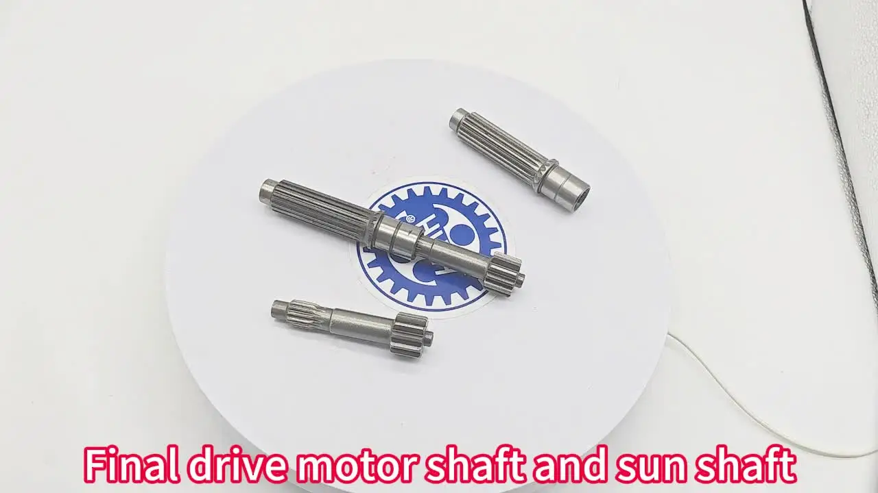 Travel Motor Shaft Sun Gear for Hitachi Mini Excavators