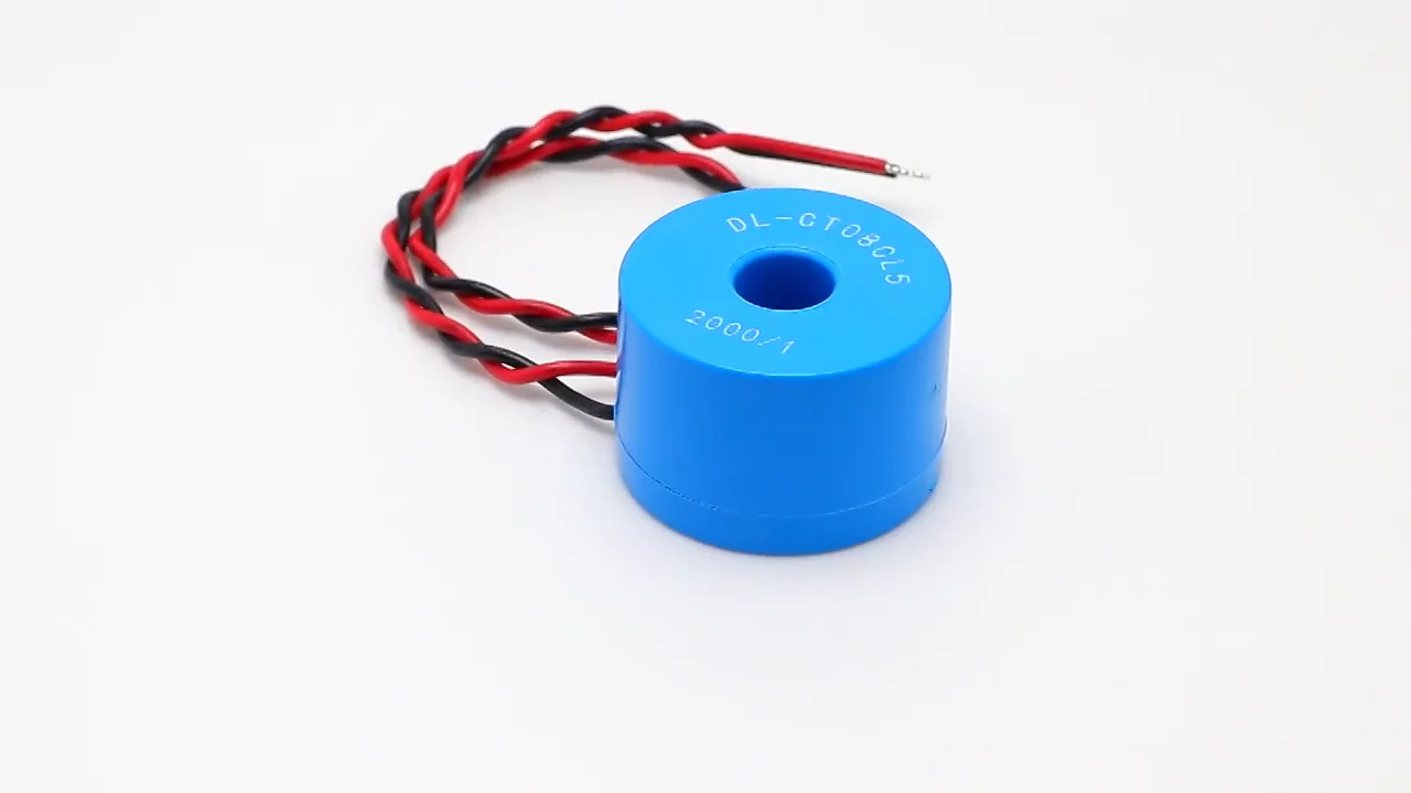 Mini Precision Current Transformer Lead Wire Toroidal Coil Ct Ac 5a 2