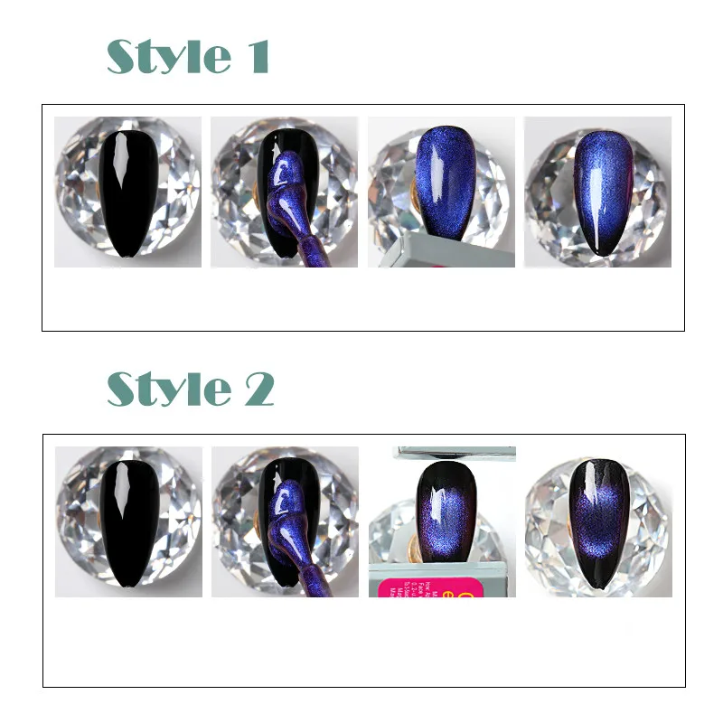 9d Super Galaxy Cat Eye Gel Long Lasting Chameleon Mirror Cat Eyes Gel