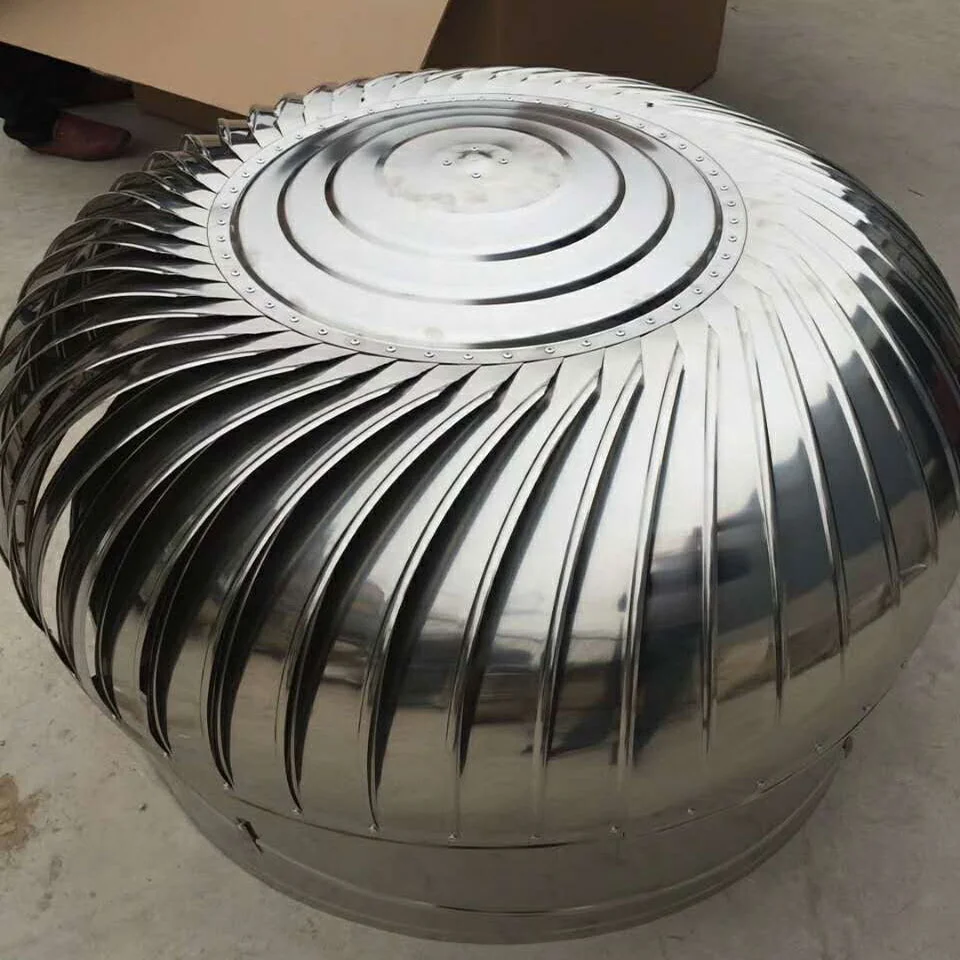 自转排气离心通风无电机建筑顶部屋顶鼓风机风扇