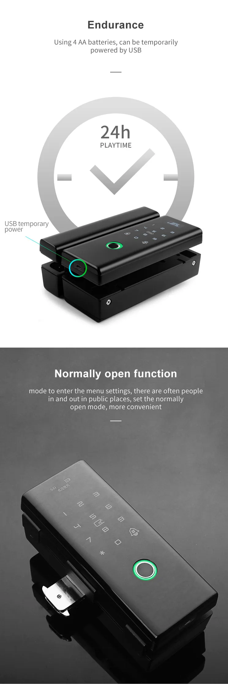 2020 new sale biometric fingerprint scanner smart lock access control system