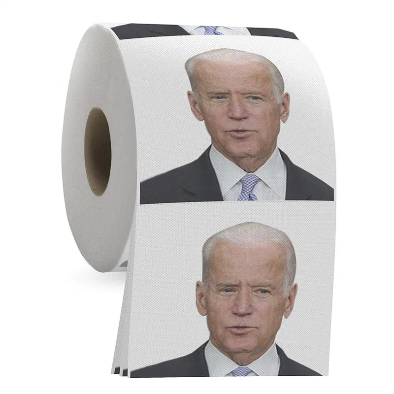 Factory Wholesale Custom Funny Political Democrat Toilet Roll Gag Gift