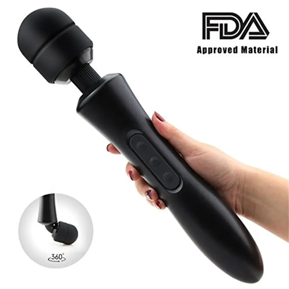 10 Speed Female Masturbation Body Big Wand Massager Sex AV Clit Vibrator  For Women| Alibaba.com