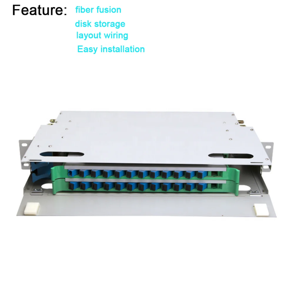 Odf Ftth Cold Rolled Steel Racks & Enclosure Ftth Fttb Fttx Network Sc ...
