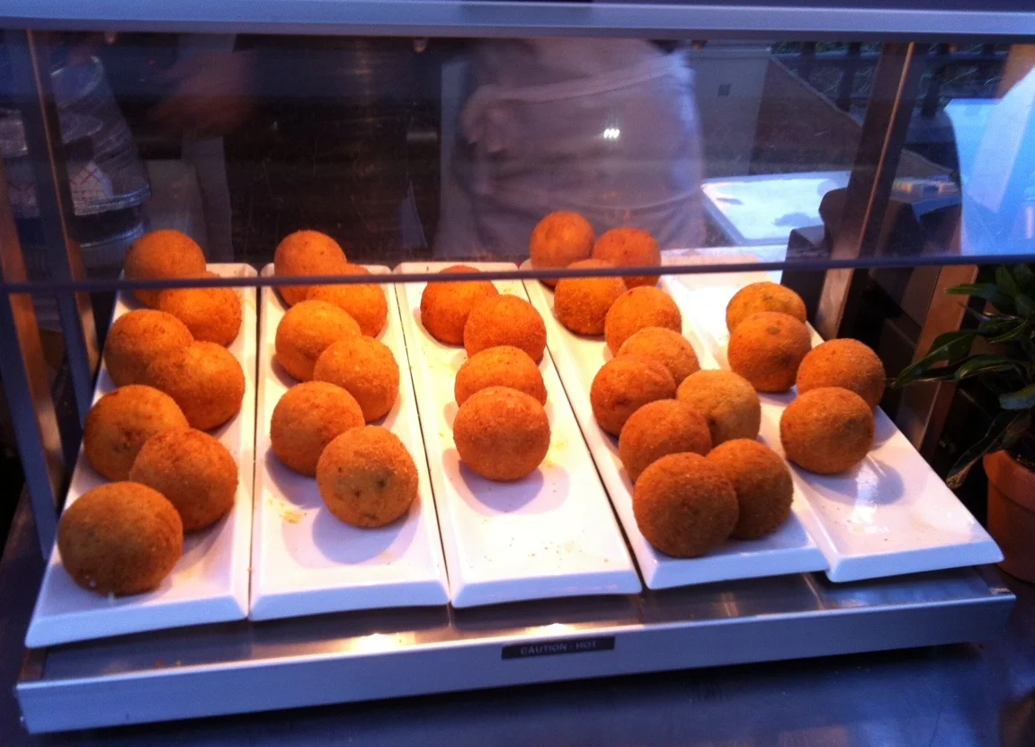 Automatic Risotto Ball Machine Arancini Ball Forming And Encrusting 