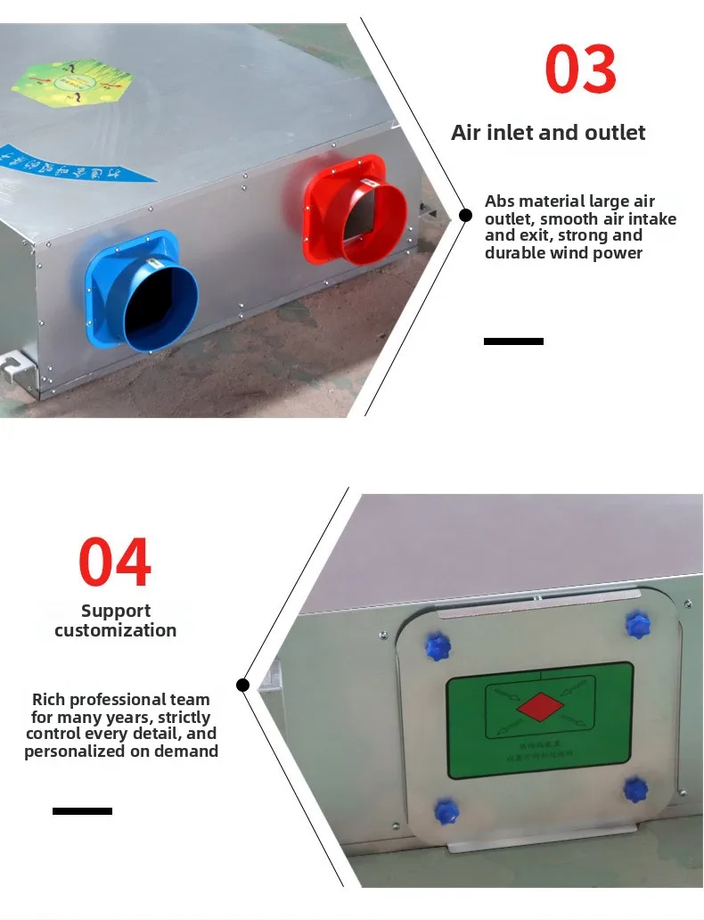 Two-way Flow Office Ventilator, 1000, 1.5 - detail 10