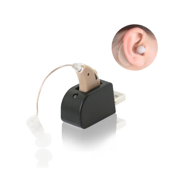 Rechargeable  Portable BTE hearing AIDS For Elder details