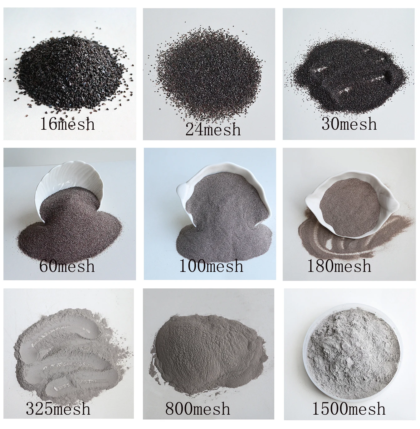 Brown Aluminium Oxide F14-325mesh For Sandblasting