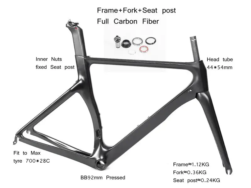 carbon fibre mtb frame