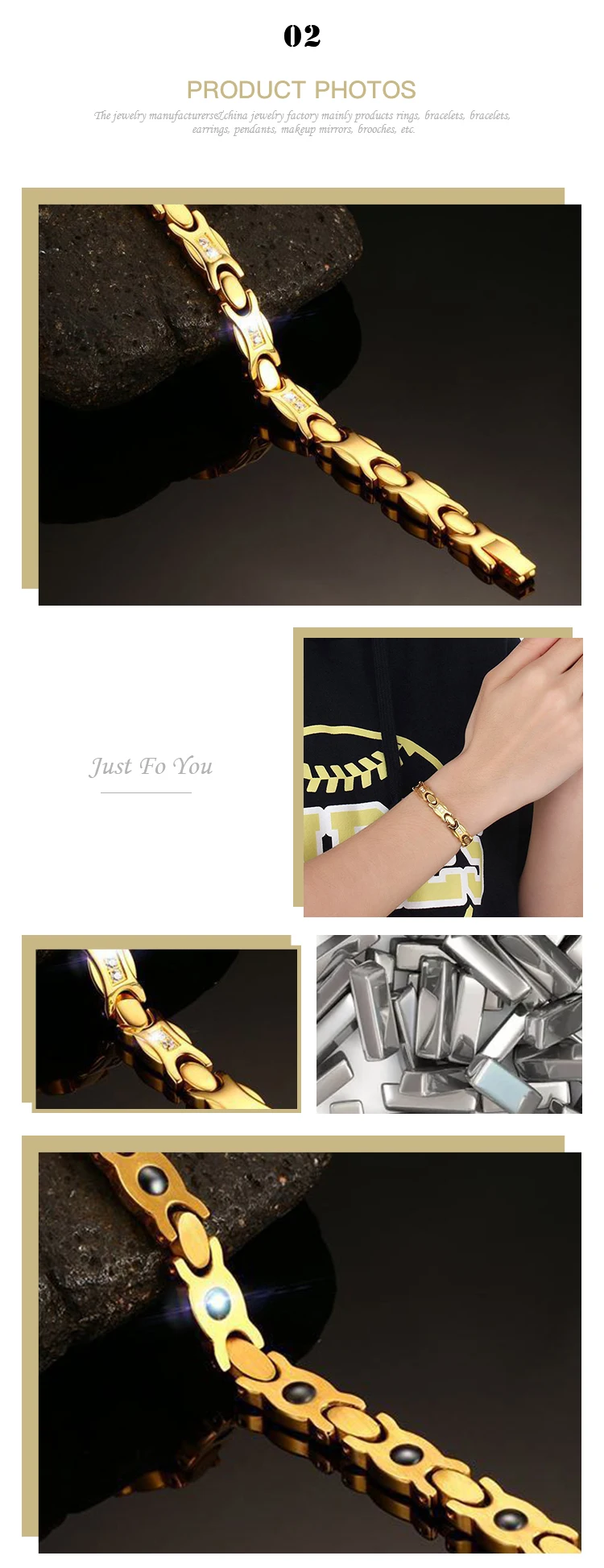 Keke Jewelry silver bracelet wholesaler company for men-6