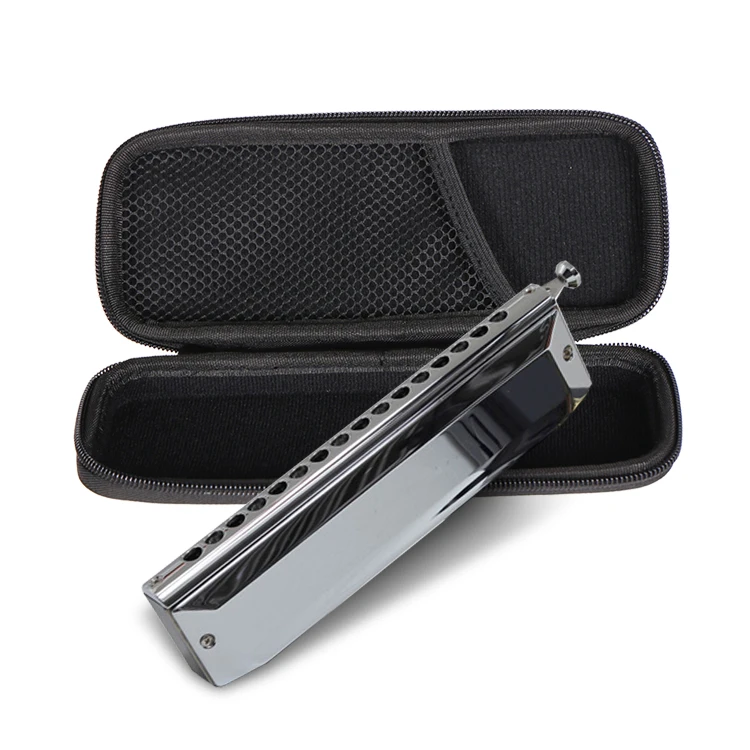 Custom Hard Shell Musical Instruments Carrying Case Eva Harmonica Case