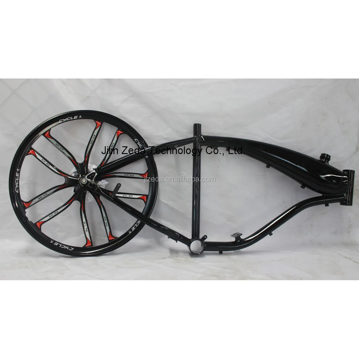 ZEDA bicycle framesmotorized bicycle frame with gas tankcruiser 