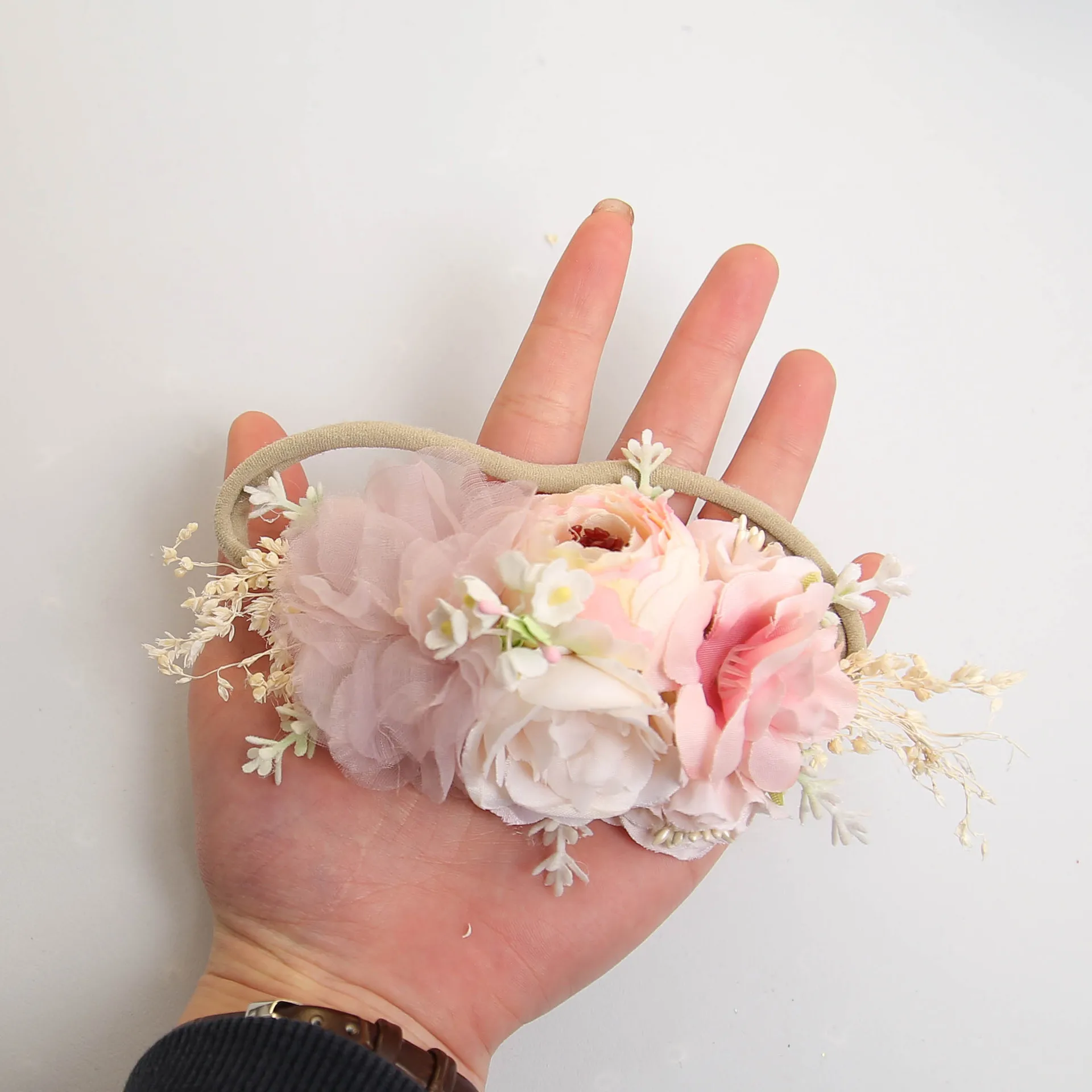 Newborn Toddler Kids Hair Accessories Baby Girl Floral Headbands Set