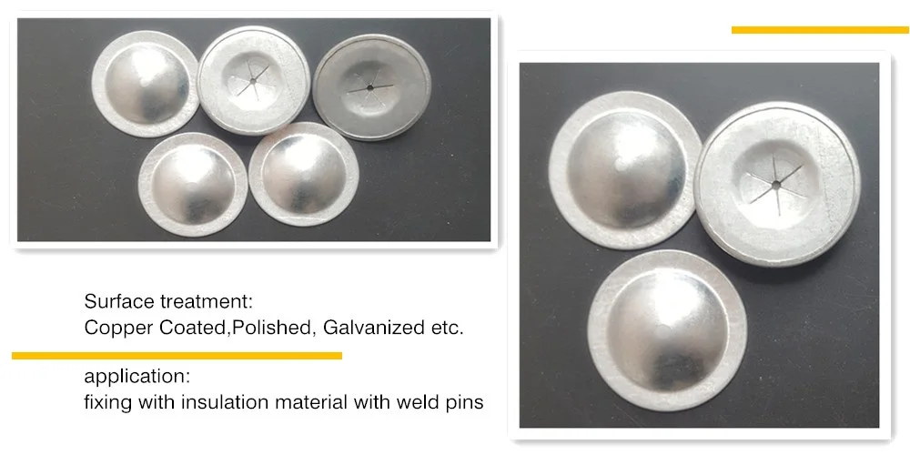 316 Stainless Steel Dome Cap Washer For Fixing Rock Wool With