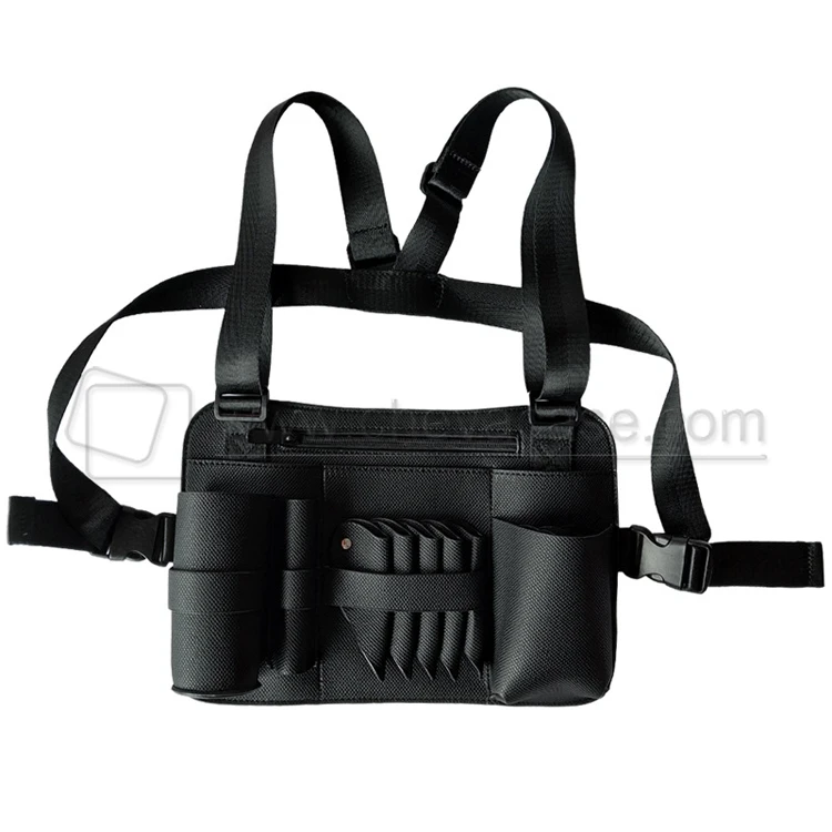 Custom Hairdresser Scissors Front Chest Tool Bag Hair Stylist Kit Bag