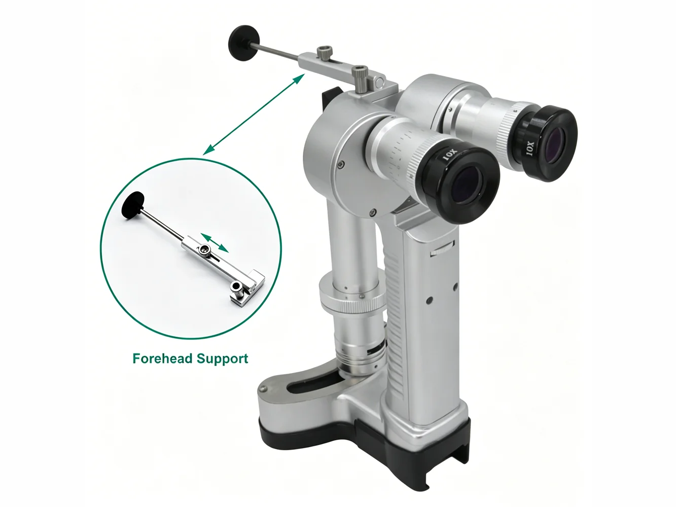 Wholesale HSL-3 Portable Handheld Binocular Slit Lamp Cost-effective Ophthalmology Equipment for Optical Shop & Eye Hospital
