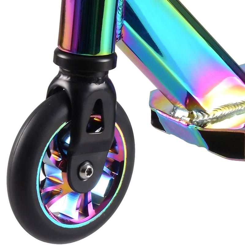 Rainbow Pro Stunt Scooter Complete Trick Scooters Aluminum Entry Level