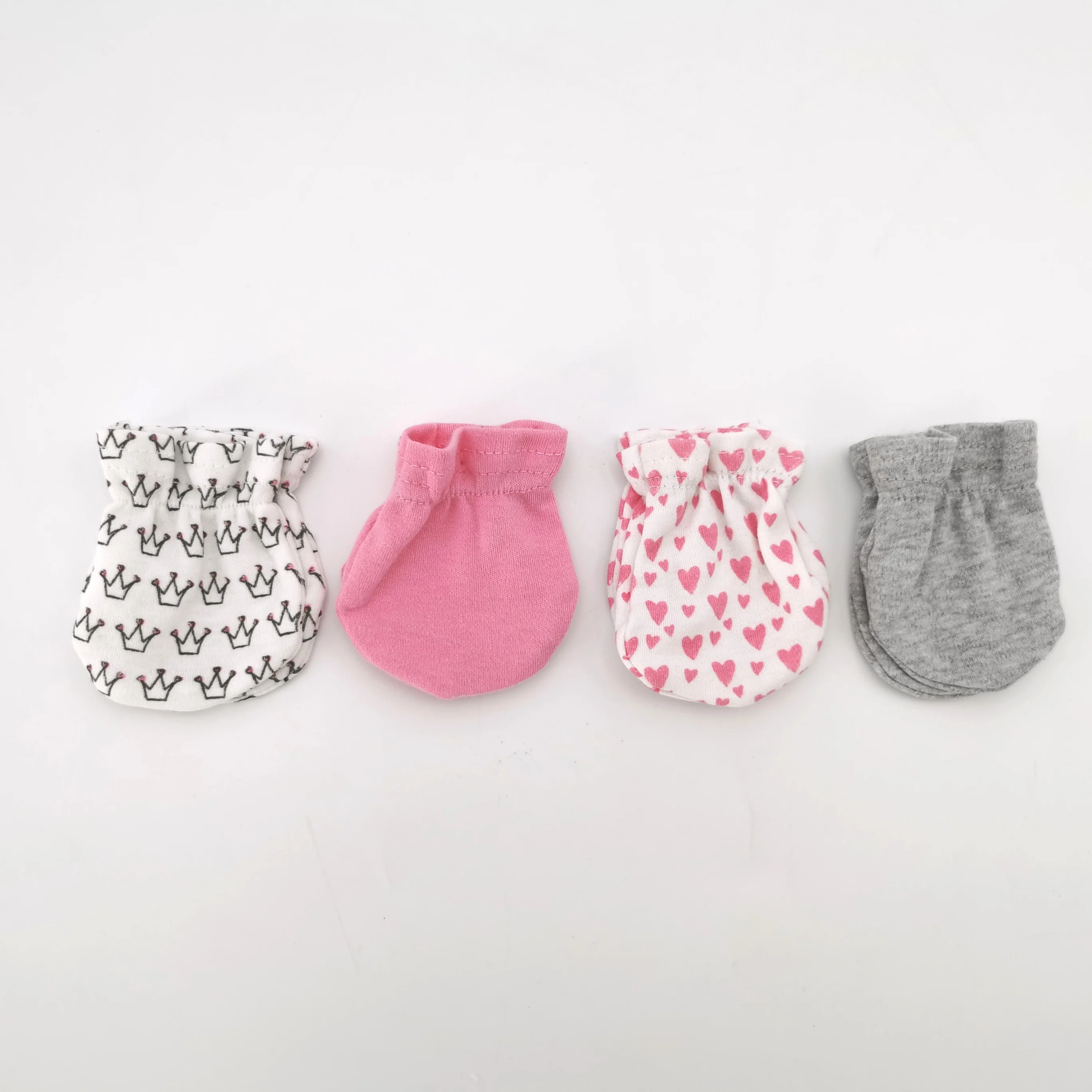 Baby Mittens Set 4pk Baby Scratch Mittens 100 Cotton Baby Mittens