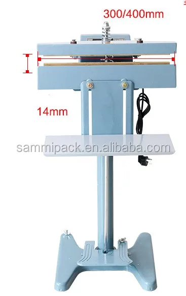 Factory Direct hot sale Double heat Foot inpulse plastic bag sealing machine aluminum foil bag sealing machine
