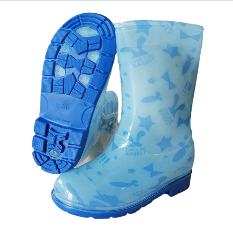 Kids Custom Desgin Pvc Kids Rain Boots 