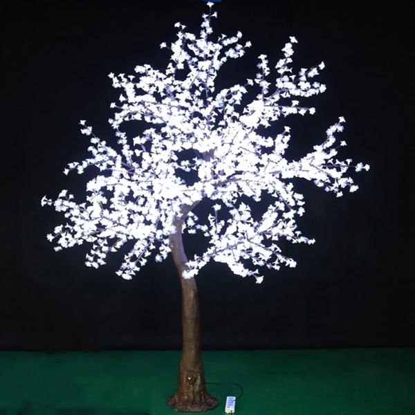 Professional Custom Christmas Lights 2.5 M Outdoor Artificial Led White Tree Light