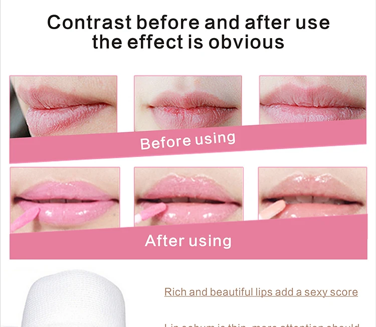 Best Selling Nourishing Plumping Shining Plumping pink Collagen Crystal lip Mask