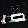 GP 349 recordable cube shape digital variable message board alarm clock
