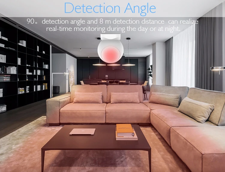 Wireless Human Body Infrared Detector Sensor For Smart Home Automation Security System - ANKUX.COM