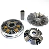 Motorcycle Scooter Variator Set With Roller Fan Clutch For GY6 125 150cc Scooter Engine Moped Atv Minarelli Go Kart Parts