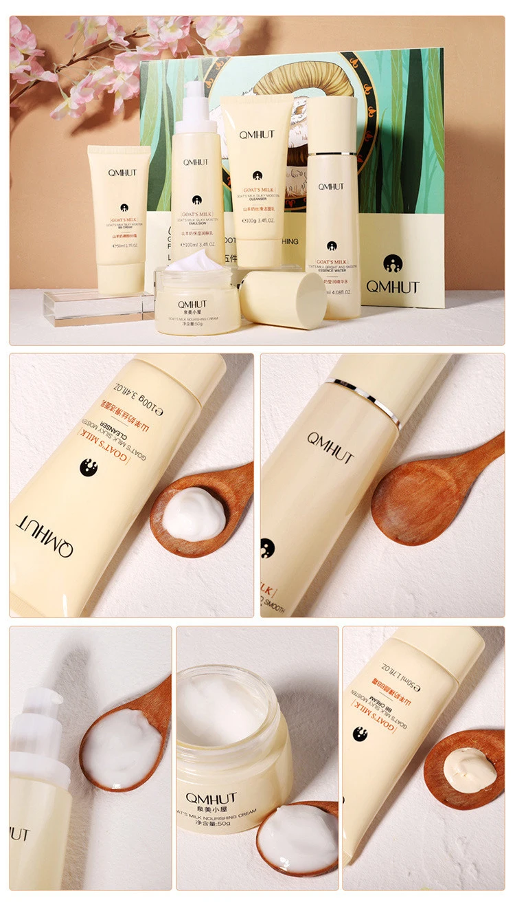 Highend Beauty Salon Exquisite Set Repairing Deep Moisture Goat's Milk