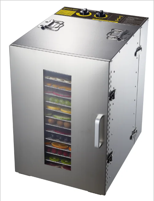 Mushroom Dehydrator Machine Commercial Fruit Dehydrator/16 Tray Food