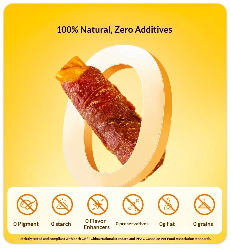 Dog Snack Pig Skin Grinding Stick Wrapped Duck & Chicken Dried Teddy Bear Bite Resistant Tooth Cleaning Pet Food factory