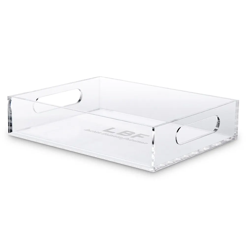 Custom Luxury Decorative Tea Paper Insert Empty Storage Food Acrylic