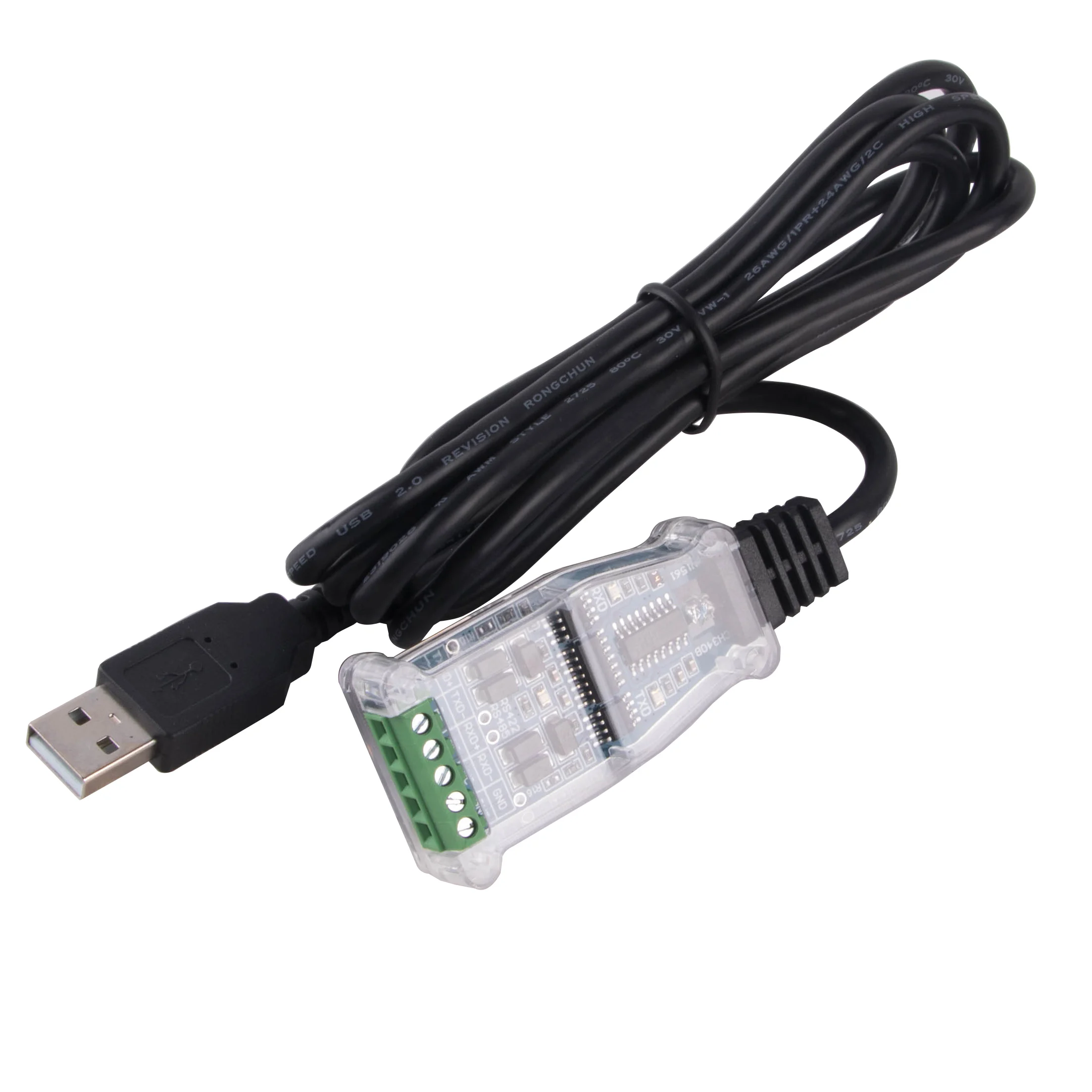 USB2.0 to RS485 Serial Converter Adapter CH340G Support Windows XP/7/8/MAC/Linux 