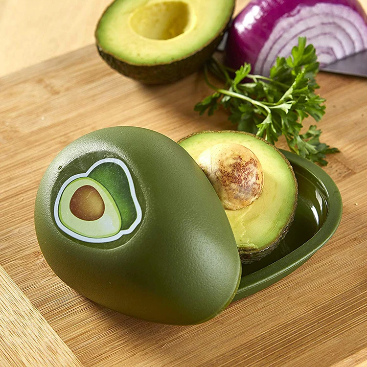 Avocado Container Green Plastic Avocado Storage Keeper Pod Buy
