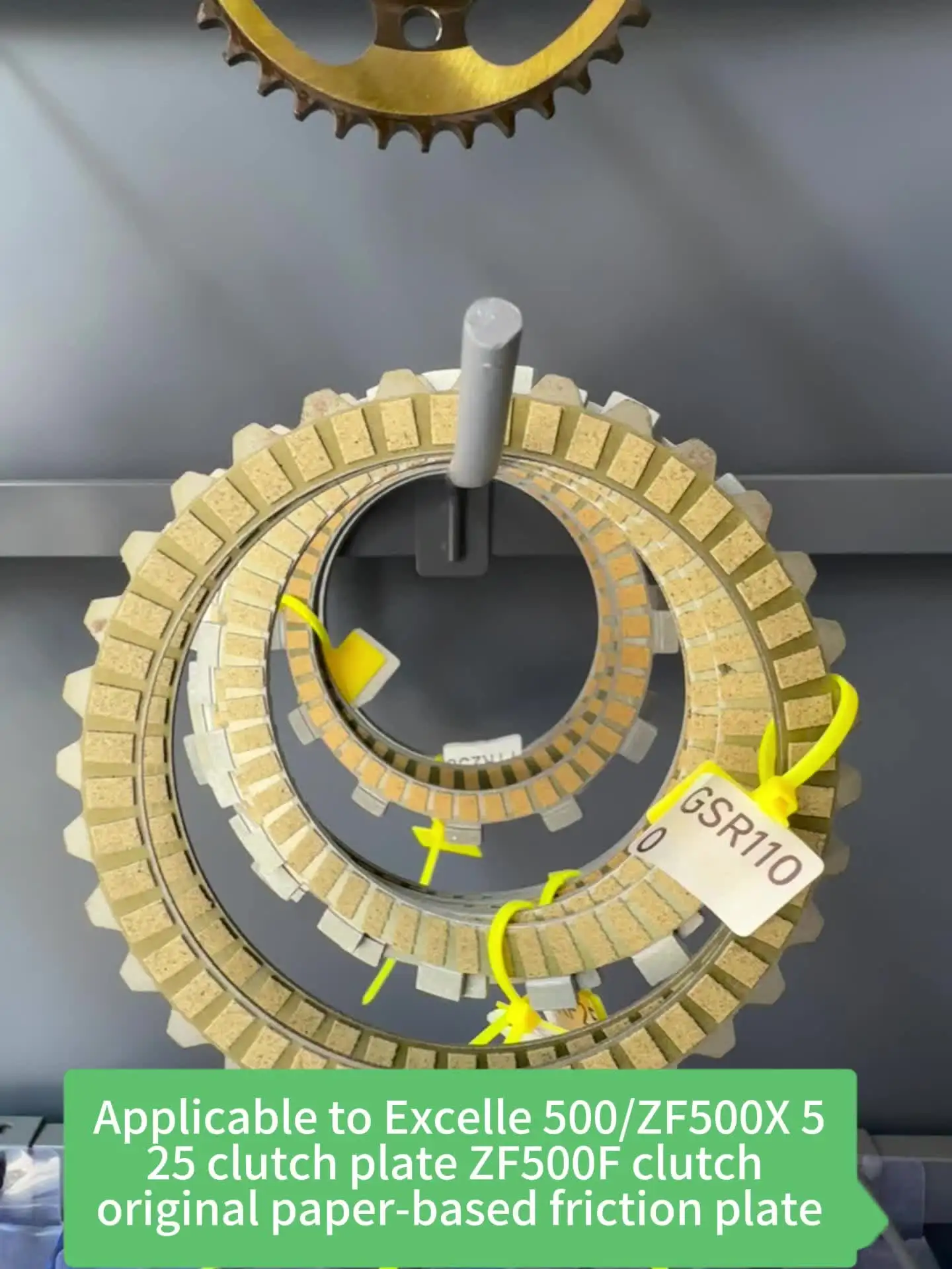 CQHZJ Clutch Plate for Suzuki GIXXER High-Quality Replacement