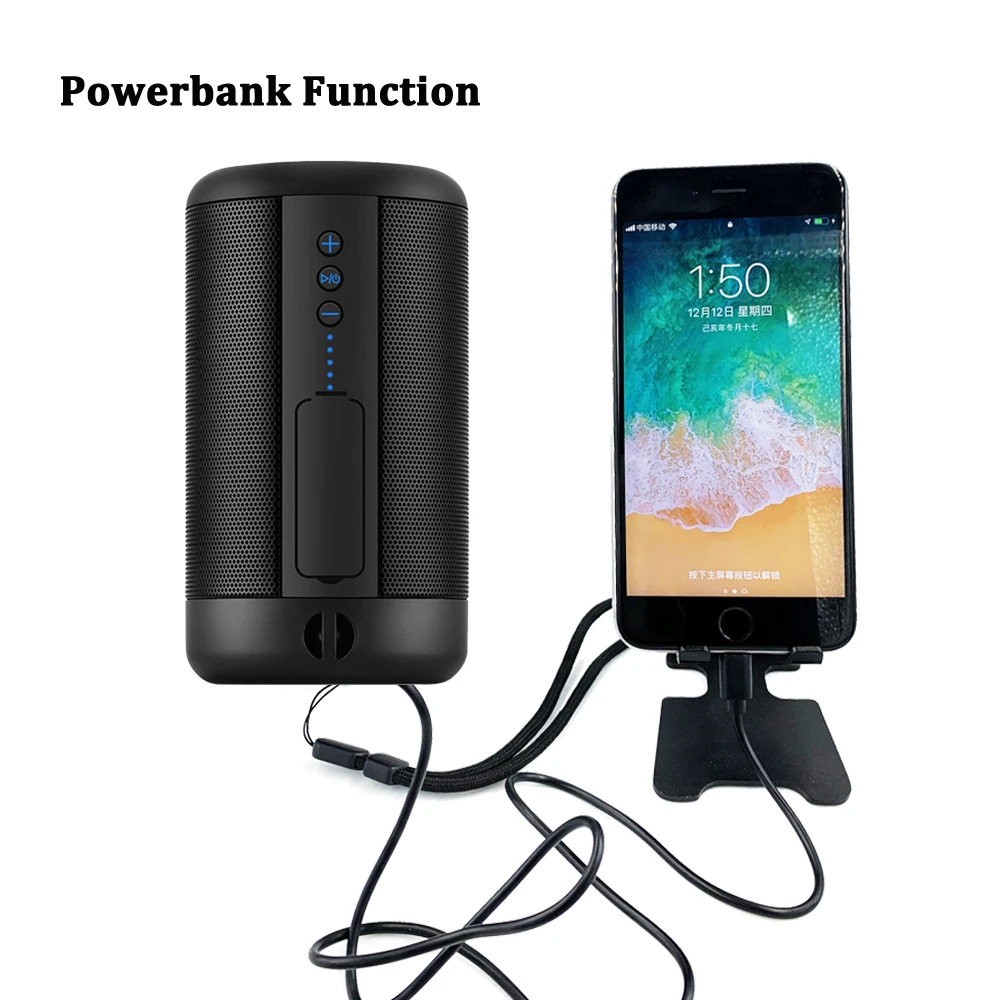 Latest Power Bank Portable Waterproof Bluetooth Outdoor Speaker - ANKUX.COM