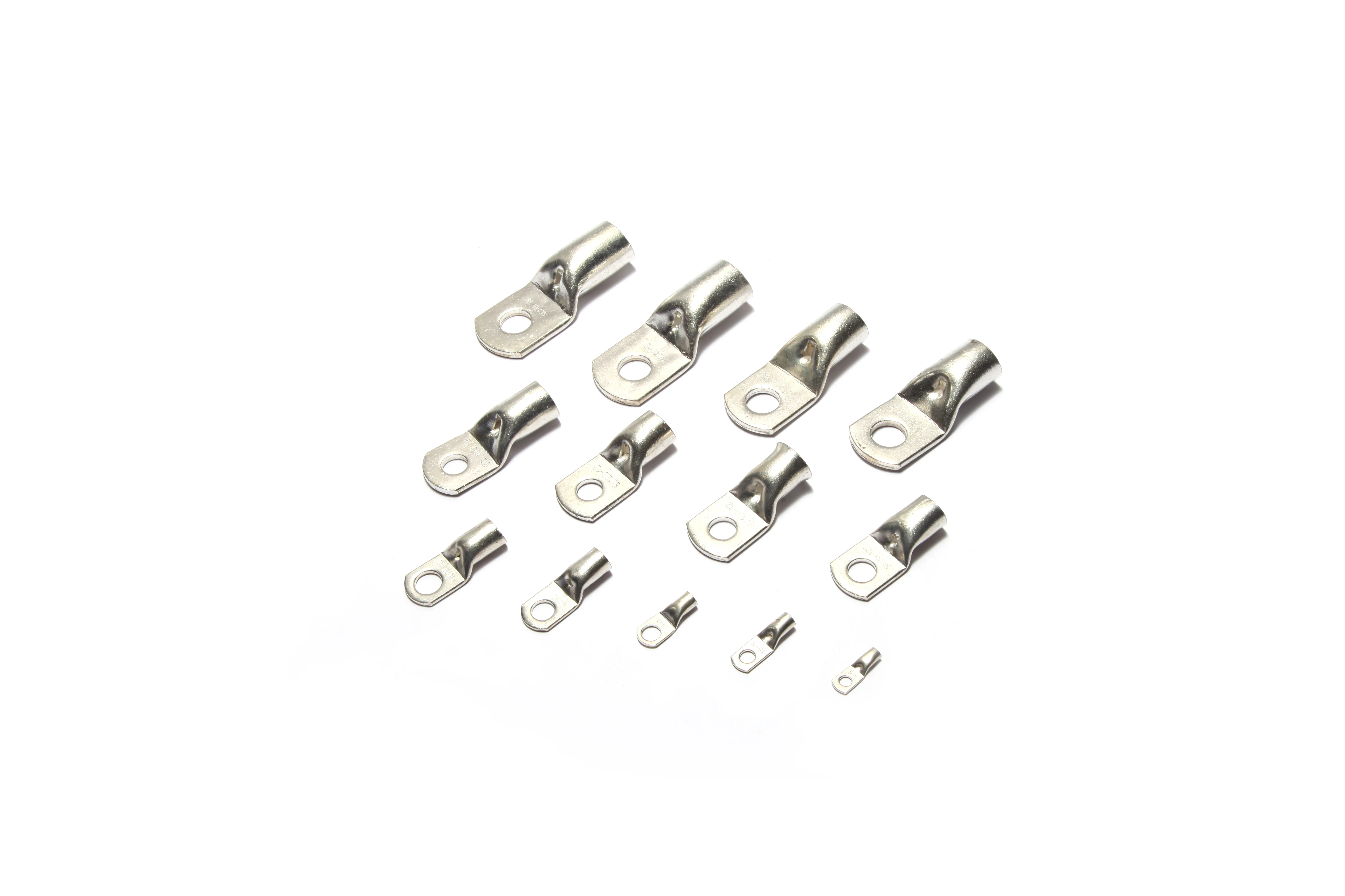 海洋级镀锡铜凸耳重型电池电缆端部孔眼环端子连接器