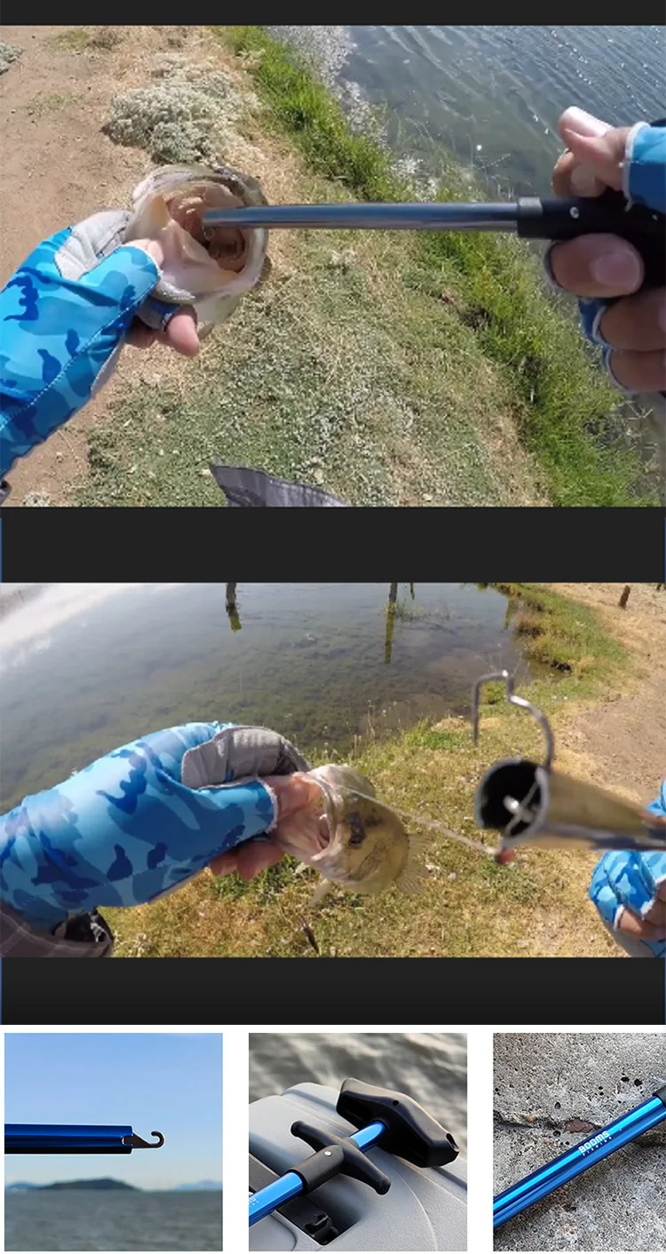 2020 New Amazon Trend Fishing Carp Accessory Fishhook Remover Tools Fish Hook Remover Squeeze Tool